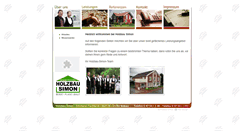 Desktop Screenshot of holzbau-simon.de